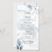 Elegant Dusty Blue Foliage (Vorderseite)