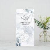 Elegant Dusty Blue Foliage2 (Stehend Vorderseite)