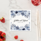 Elegant Dusty Personalisiert Serviette (Beispiel)