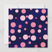 Elegant Dusty Pink Boho Wildblume Weihnachten Einladung (Rückseite)