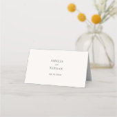 Elegant Dusty Pink Magnolia Table Number Platzkarte (Rückseite)