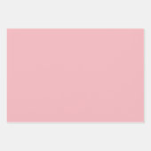 Elegant Dusty Rose Pink Rococo Revival Toile Geschenkpapier Set (Vorderseite 3)