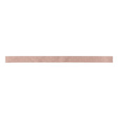 Elegant Dusty Rose Simple Flower  Satinband (Vorderseite)