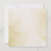 Elegant Earthy Butterfly Classic Einladung (Rückseite)