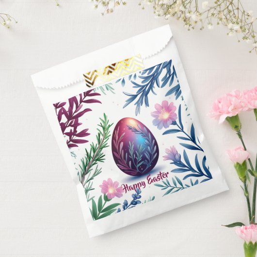 Elegant Easter Egg Botanical Art Geschenktütchen (Versiegelt)