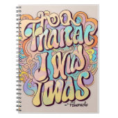 "Elegant Echoes" Notizblock (Vorderseite)