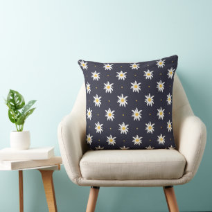 Elegant Edelweiss Kissen