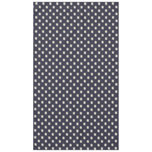 Elegant Edelweiss Tablecloth Tischdecke (Vorderseite)