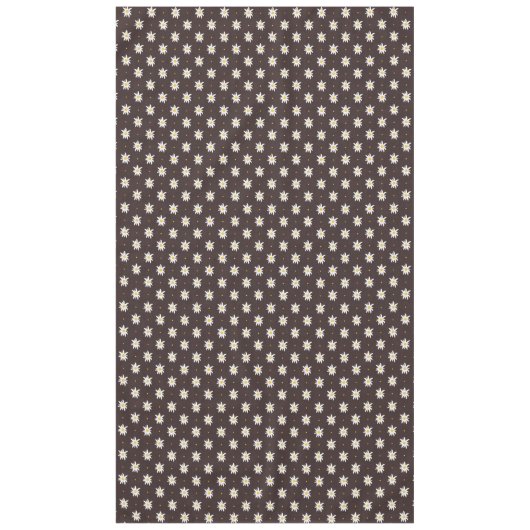 Elegant Edelweiss Tischdecke (Vorderseite)