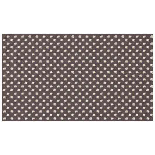 Elegant Edelweiss Tischdecke (Vorderseite (Horizontal))