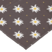 Elegant Edelweiss Tischdecke (Schrägansicht)