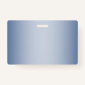 Elegant Editable Monogram Script Writing | Blau Ausweis (Rückseite)