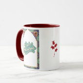 Elegant Eid Mubarak Gift Mug with Turkish design Tasse (Vorderseite Links)
