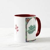 Elegant Eid Mubarak Gift Mug with Turkish design Tasse (VorderseiteRechts)