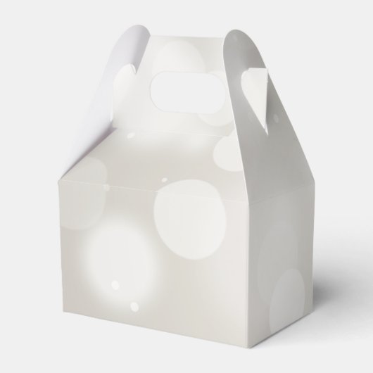 Elegant Eid Mubarak Gold Moon Star Gefälligkeitsbo Geschenkschachtel (Rückseite)