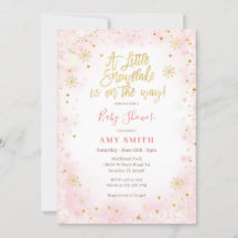 Elegant Eine kleine Schneeflocke ist unterwegs