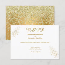ELEGANT EINFACH GOLD BLATT GOLD KRISTALL UMGEKEHRT