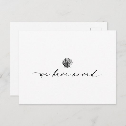 Elegant einfach haben wir handgeschriebenes Skript Postkarte (Vorne/Hinten)