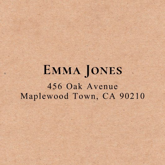 Elegant einfach permastempel