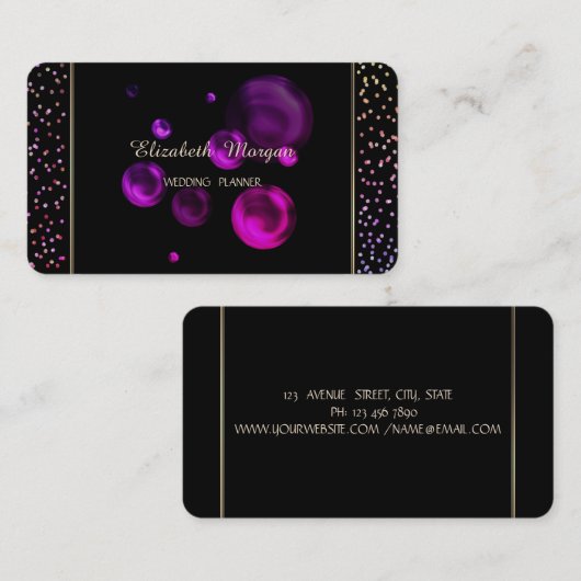 Elegant einfach, stilvoll und modern eingerichtet, visitenkarte (Vorne/Hinten)