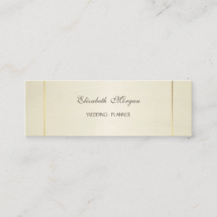 Elegant einfach, stilvoll und modern mini visitenkarte