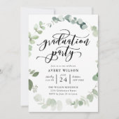 Elegant Einladung (Vorderseite)