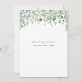 Elegant Einladung (Rückseite)