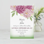 Elegant Einzigartig Chic Romantischer Minimalistis Einladung (Stehend Vorderseite)