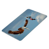 Elegant Elephant Eagle Magnet (Linke Seite)