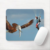 Elegant Elephant Eagle Mousepad (Mit Mouse)