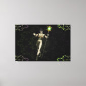 Elegant Elf Frau Canvas Print Picture 22 Leinwanddruck (Vorderseite)