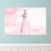 Elegant Elf Frau Canvas Print Picture 24 Leinwanddruck (Insitu (Holzboden))