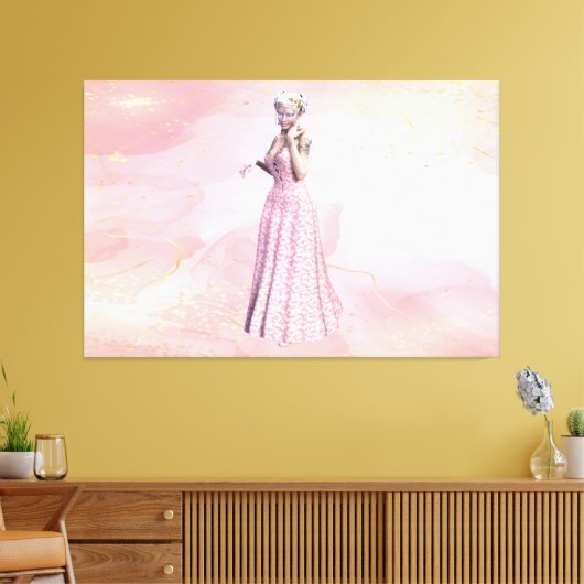 Elegant Elf Frau Canvas Print Picture 24 Leinwanddruck (Insitu (Wohnzimmer))
