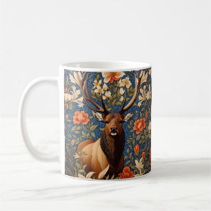 Elegant Elk William Morris Inspiriert Kaffeetasse