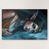 Elegant Elven Beauty Jigsaw Puzzle (Horizontal)