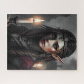 Elegant Elven Priestess Jigsaw Puzzle (Horizontal)