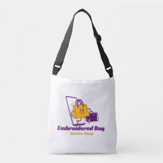 Elegant Embroidered Bag – Stylish & Durable Everyd Tragetaschen Mit Langen Trägern