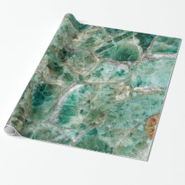 Elegant Emerald Crystal Geschenkpapier
