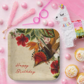 Elegant Ephemera Happy Birthday Pappteller (Party)