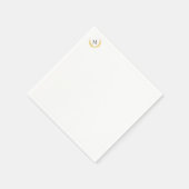 Elegant Equestrian Collection Gold Laurel Napkin Serviette (Ecke)