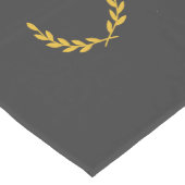 Elegant Equestrian Laurel Table Runner Großer Tischläufer (Ecke)