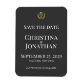 Elegant Equestrian Save the Date Magnet (Vertikal)