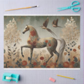 Elegant Equine, Horse, Decoupage Tissue Paper Seidenpapier (Basteln)