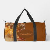 Elegant,Erntedankfest, Herbstlaub,Rustikal Duffle Bag (Vorderseite)