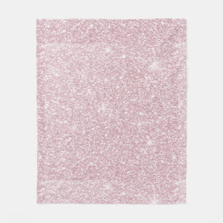 Elegant erröten rosa abstrakter trendy girly fleecedecke