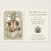 Elegant Erste Heilige Kommunion Erinnerung an Heil (Vorne & Hinten)