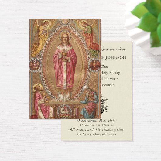 Elegant Erste Heilige Kommunion Erinnerung an Heil (Schreibtisch)