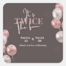 Elegant Es ist zweimal der Spaß gemeinsamen Geburt