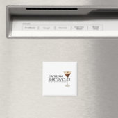 Elegant Espresso Martini Funny Quote Magnet (In Situ (Geschirrspüler))