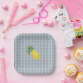 Elegant Esrog Pappteller (Party)